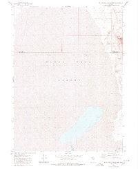 Black Rock Point West 1980 topographic map thumbnail