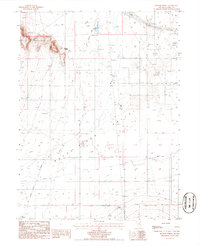 Blossom Spring 1985 topographic map thumbnail