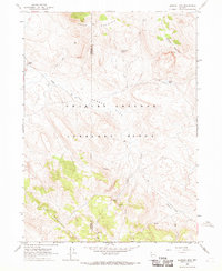 Blowout Mtn topographic map thumbnail