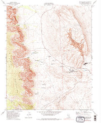 Blue Diamond 1972 topographic map thumbnail