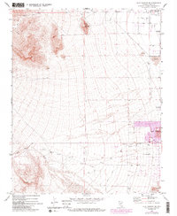 Blue Diamond NE 1972 topographic map thumbnail