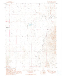 Blue Eagle Springs 1990 topographic map thumbnail
