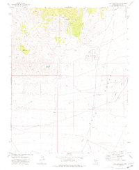 Blue Nose Peak 1973 topographic map thumbnail