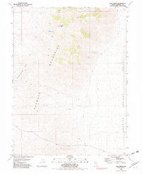 Bob Spring 1981 topographic map preview