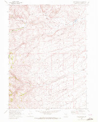 Boies Reservoir 1968 topographic map thumbnail