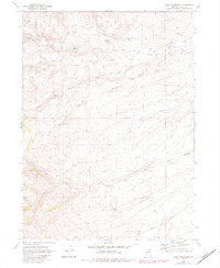 Boies Reservoir 1968 topographic map thumbnail
