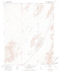 Bonnie Claire NW 1968 topographic map thumbnail