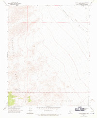Bonnie Claire SE 1967 topographic map thumbnail