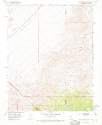 Bonnie Claire SW 1968 topographic map thumbnail