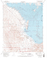 Boulder Beach 1970 topographic map thumbnail