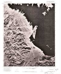 Boulder Beach 1973 topographic map thumbnail