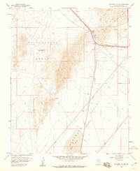 Boulder City NW 1958 topographic map thumbnail