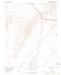 Boulder City NW 1958 topographic map thumbnail