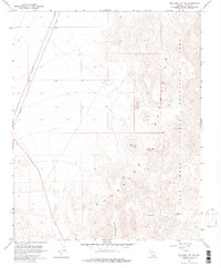 Boulder City SE 1958 topographic map thumbnail
