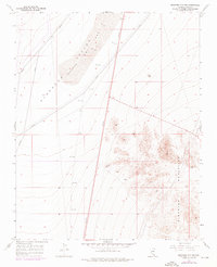 Boulder City SW 1958 topographic map thumbnail