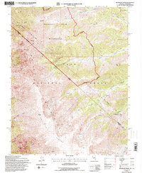 Boundary Peak 1994 topographic map thumbnail