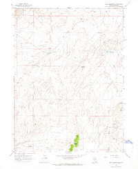Boyd Reservoir 1962 topographic map thumbnail