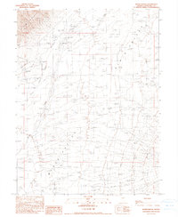 Boyer Ranch 1990 topographic map thumbnail