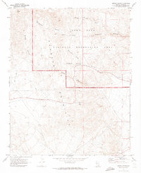 Bridge Canyon 1970 topographic map thumbnail