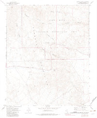 Bridge Canyon 1970 topographic map thumbnail