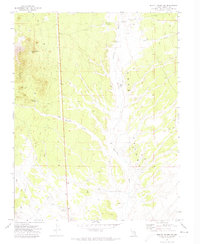 Bristol Range NE 1971 topographic map thumbnail
