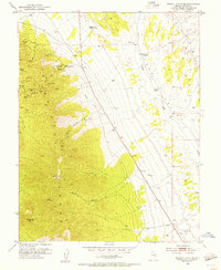 Bristol Range SE 1953 topographic map thumbnail