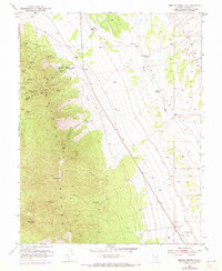 Bristol Range SE 1953 topographic map thumbnail