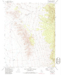 Bristol Well 1971 topographic map thumbnail