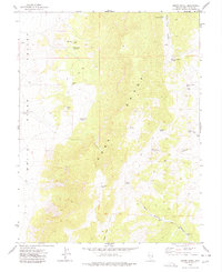 Brown Knoll 1977 topographic map thumbnail
