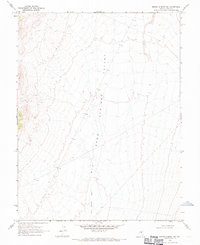 Brown Summit SW 1968 topographic map thumbnail