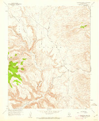 Buckboard Mesa topographic map thumbnail