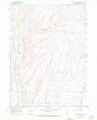 Buena Vista Ranch 1967 topographic map thumbnail