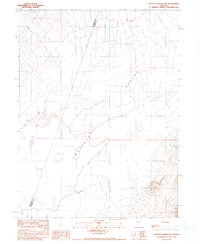 Buffalo Springs NE 1990 topographic map thumbnail
