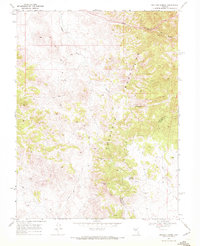 Buffalo Summit 1969 topographic map thumbnail