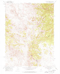 Buffalo Summit 1969 topographic map thumbnail