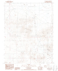 Bullfrog Mtn. topographic map thumbnail