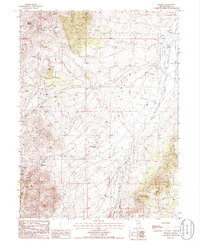 Bullion 1985 topographic map thumbnail