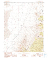 Bullwhacker Springs 1990 topographic map thumbnail