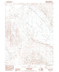 Bunejug Mts. topographic map thumbnail