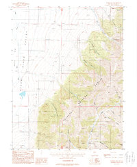 Bunker Hill 1988 topographic map thumbnail