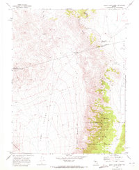 Burnt Cabin Summit 1969 topographic map thumbnail