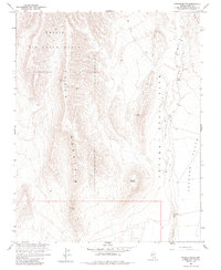 Busted Butte topographic map thumbnail