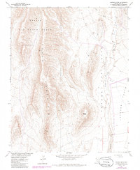 Busted Butte 1961 topographic map thumbnail
