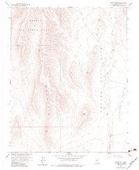 Busted Butte 1961 topographic map thumbnail