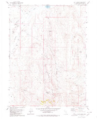 Butte Spring 1979 topographic map thumbnail