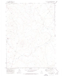 Button Lake Well 1973 topographic map thumbnail