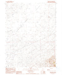 Byers Ranch 1990 topographic map thumbnail