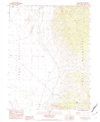 Cabin Spring 1982 topographic map preview