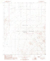 Cactus Peak topographic map thumbnail