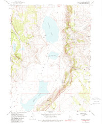 Calcutta Lake 1966 topographic map thumbnail